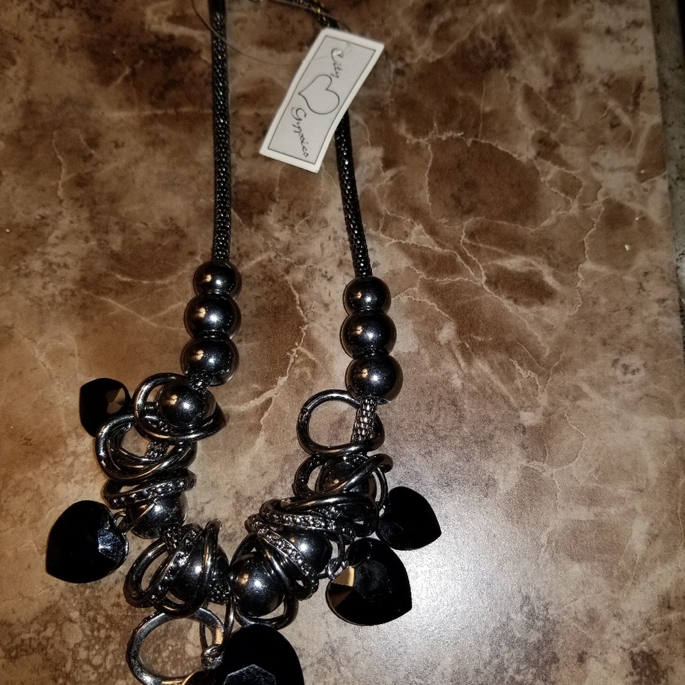 Womens heart necklace